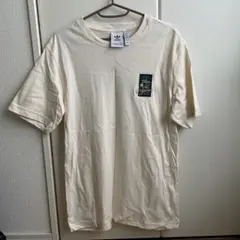 adidas パームツリー Tシャツ クリーム