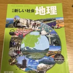 新編 新しい社会 地理