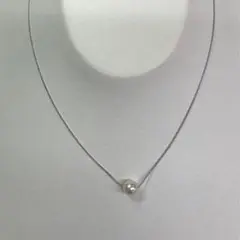 プラチナ PT パール ネックレス 未使用