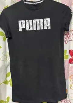 PUMA ブラック Tシャツ XL