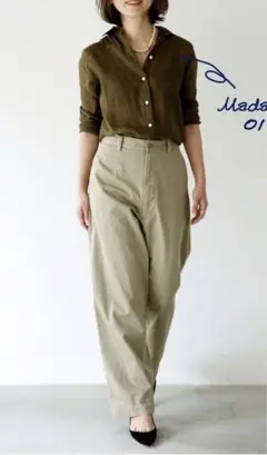 マディソンブルー チノハイウエストパンツ