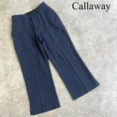 Callawayキャロウェイ 日本製 伸縮性 クロップド ゴルフパンツ SS