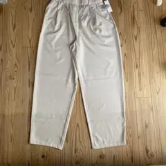 新品　GeeRA ベージュ スラックス Lサイズ
