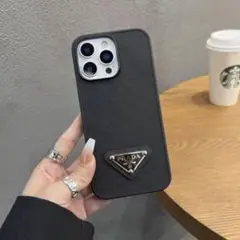 PRADA プラダ iPhoneケース 黒