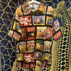 駄菓子屋 前衛的 Tシャツ 半袖シャツ 速乾 派手 お洒落 デザイン 夏