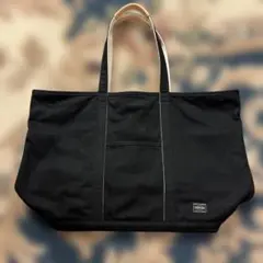 PORTER NOIR TOTE BAG(L)