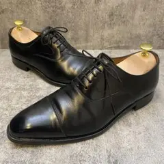 ✨美品✨スコッチグレイン ストレートチップ【25】PB-2101 内羽根式 黒