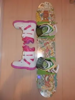 BURTON アフタースクール90cm/ グロム 18.5cm 3点セット