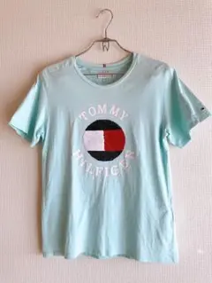 TOMMY HILFIGER ミントグリーン Tシャツ