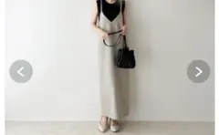 titivate♡Iラインキャミソールワンピース♡モスグリーン♡Sサイズ
