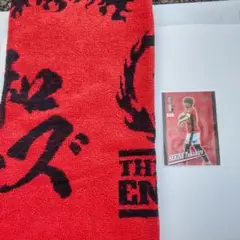 【3点セット】 浦和レッズ　マッチデーカード　ポスター　炎日タオル