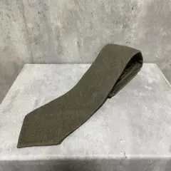 A.DI CAPUA ブラウン スリムタイ ネクタイ コットン100%