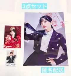 愛美 アニメイト 「A/CODE」クリアファイル ブロマイド チェキ3点セット