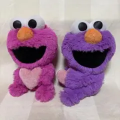 エルモ マスコット ぬいぐるみ 2個セット