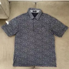 LOUIS CHAVLON 花柄 総柄　半袖シャツ XL 大きめ　ゆったり