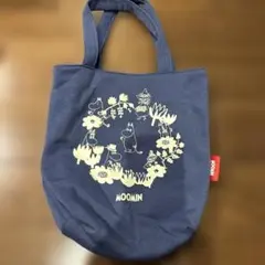 ムーミン トートバッグ ネイビー