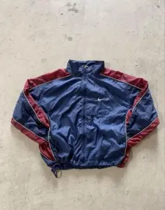 90s Nike ナイロンジャケット ネイビー/レッド