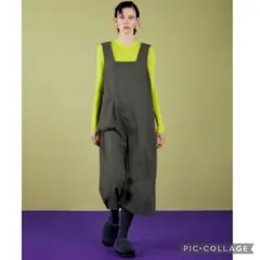 エンフォルド SQUARE-NECK LAYERED DRESS 36