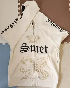 最終値下げSmet ホワイト パーカー M