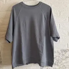 グレー ラグランスリーブ Tシャツ