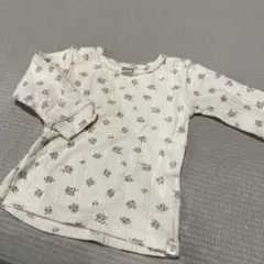 tete a tete 花柄 長袖カットソー 90