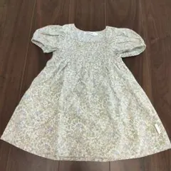 SLAP SLIP 花柄 半袖ワンピース 100