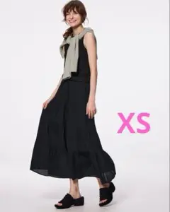 GU ティアードマキシスカート　XS