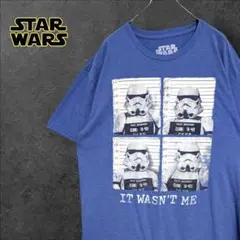 スターウォーズ Tシャツ XL マグショット 青 クローン軍団