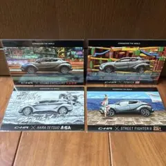 TOYOTA C-HR 非売品ポストカード4枚セット①