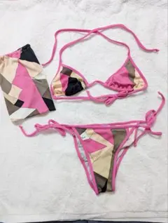 エミリオプッチ プッチ pucci 水着 セット S パレオ スカーフ ビキニ 2025年最新】EMILIO PUCCI セパレート水着・ビキニの人気