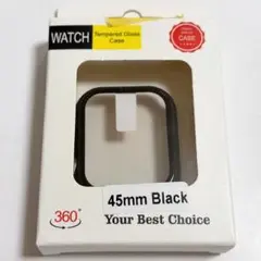 Apple Watch コンバチブルカバーケース45mm 黒　ブラック