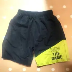 WIN THE GAME水着 140サイズ 黒と黄緑