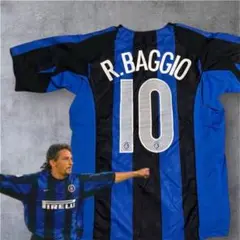 NIKE インテル ゲームシャツ adriano ユニフォーム トータル90 Nike Total 90 Men's Dri-FIT Soccer Jersey (Game Royal/White