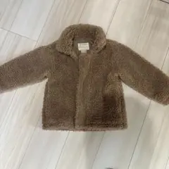 Petit main ボアコート Mサイズ ベージュ