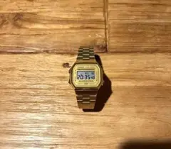 CASIO A168 ゴールド