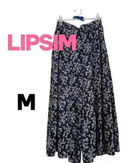 【LEPSIM】美品フラワー柄キュロットパンツ サイズF