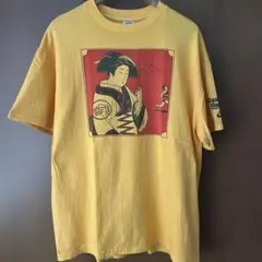 １着でも送料無料 80s NIKE カスケードランマラソン芸者浮世絵XL シャツ復刻 趣味・スポーツ・実用
