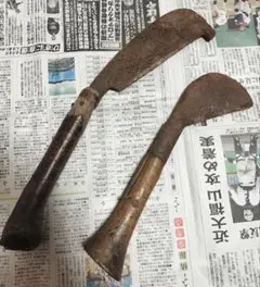 彫刻刀 2本セット 金属製