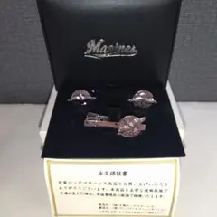 千葉ロッテマリーンズ かもめ カフス ネクタイピン セット