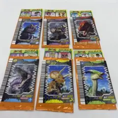 恐竜キング カスタマイズカード マクドナルド 限定 ハッピーセット コンプリート