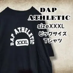 DAPATHLETICアーチロゴTシャツXXXL大きいサイズ黒ブラック