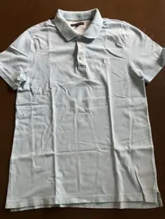 BRAND REPUBLIC ライトブルー ポロシャツ　Lサイズ