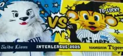 埼玉西武ライオンズ 阪神タイガース フェイスタオル