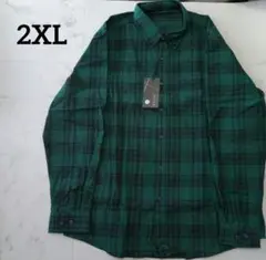 [CEEN] ネルシャツ メンズ 長袖 大きめ XXL