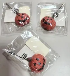 ハロウィン かぼちゃのオーナメント 3個セット アントステラ