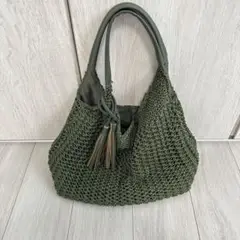 バッグ トートバッグ かごバッグ 編みバッグ