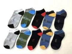✨10足セット✨メンズ　ソックス　23〜25 カラー