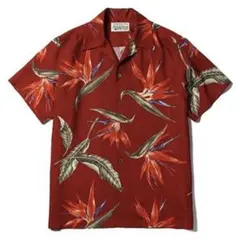487【超人気モデル】ワコマリア☆極楽鳥花 ハワイアン アロハシャツ 半袖 2025年最新】ワコマリア アロハ 極楽鳥の人気アイテム - メルカリ