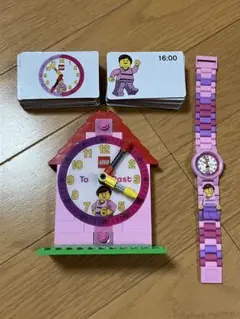 LEGO 腕時計 Time Teacher Clock-Girl