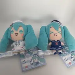 初音ミク✖️シナモロール　マスコット　マリンスタイル